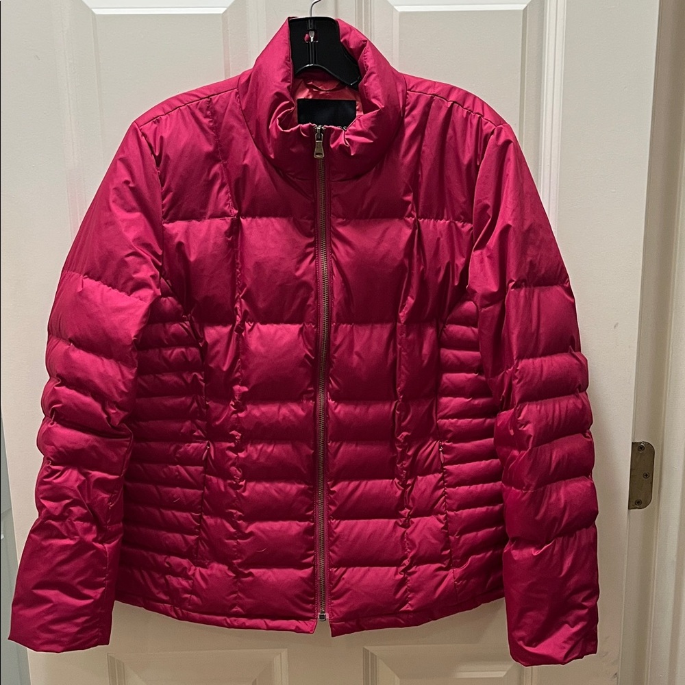 Talbots Fuchsia Puffer Jacket